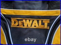 2 x Dewalt Tool Bag 18 46cm Toolbag Yellow Black Open Top DIY Gym Tools Holdall