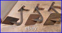 4 antique carriage farm implement cast iron pedal industrial auto machine parts