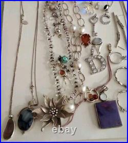 925 Silver Joblot Used Wear/Scrap/Parts For Project