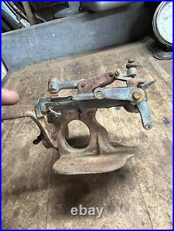 Antique Rare Bandsaw Saw Blade Tooth Setter Set Tool Mathieu Bros No 7 Parts USA