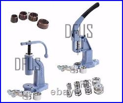 Button Hand Machine Press, button dies, Fabric cutting tool & button blanks