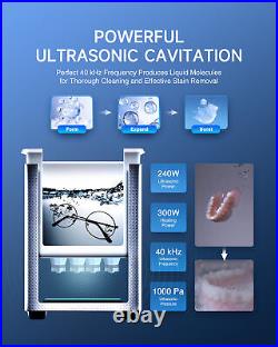 CREWORKS 10L Ultrasonic Cleaner Machine for Auto Part Retainer Jewelry Car Tool