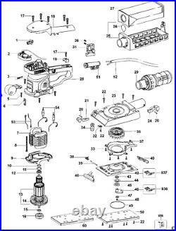 DeWalt Genuine Spare Parts D26422 Orbital Sander Type 1