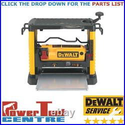 DeWalt Genuine Spare Parts DW733 Planer Thicknesser Type 1