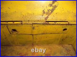 Ferguson Tractor Toolbox Grey Ferguson T20 tool box Spare Parts Used