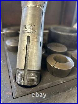 Hendey lathe parts No. 6 Collet Chucks, Lathe, Mill, Collet Set, Machinists Tools