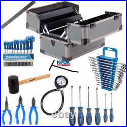 Kart Tool Box Cantilever Including Tool Sets Plier Screwdrivers T Bars Brand New