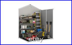 Keter Manor Shed 6x5ft Storage solution for all equipment tool, Grey (For-Parts)