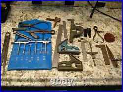 Lot of Miscellaneous Antique Measuring Hand Tools FOR PARTS ONLY