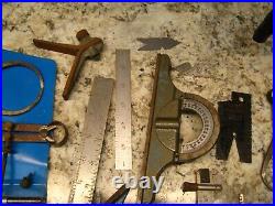 Lot of Miscellaneous Antique Measuring Hand Tools FOR PARTS ONLY