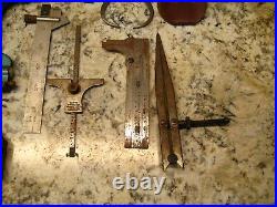 Lot of Miscellaneous Antique Measuring Hand Tools FOR PARTS ONLY