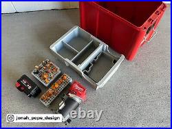 M18 Router Ammo Can / Compact Tool Box Insert trays 2 parts