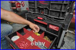 Milwaukee 4932472129 PACKOUT 2 Drawer Tool Box Parts Organiser 560 x 410 x 360mm