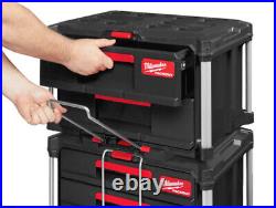 Milwaukee 4932472129 PACKOUT 2 Drawer Tool Box Parts Organiser 560 x 410 x 360mm