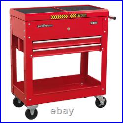 Mobile Tool & Parts Trolley Red Sealey AP705M