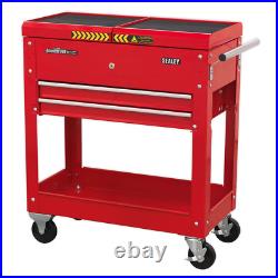 Mobile Tool & Parts Trolley Red Sealey AP705M