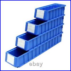 NEW Quality Heavy Duty Plastic Parts Storage Shelf Bins Size Choice