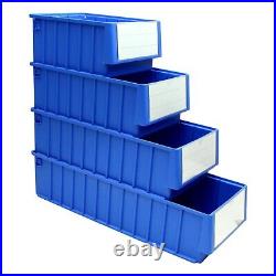 NEW Quality Heavy Duty Plastic Parts Storage Shelf Bins Size Choice