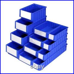 NEW Quality Heavy Duty Plastic Parts Storage Shelf Bins Size Choice