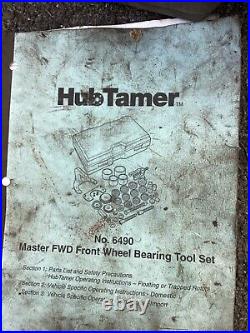 OTC Tool Hub Grappler Wheel Hub and Bearing Puller Kit Hub Tamer tool parts lot