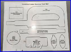 OTC Tools 7249 Ball Joint Service Tool, Starter Service Kit With Parts 7704 & 7825