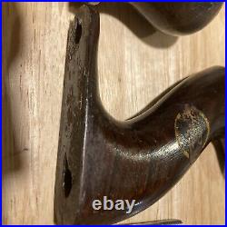 Orig. STANLEY Plane Parts Rosewood Rear Tote & Knob 4 1/2, 5 8 & Bedrock