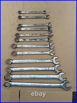 Oschmann large combination spanner part set like Mac tools Bluepoint used x12