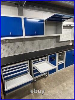 Polstore Garage Workstation for Tools Parts etc Mobile Trolley & Cabinets