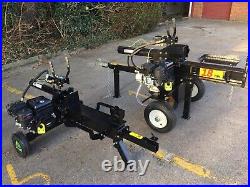 Reduced 18 ton Log splitter, Black Tools, 6.5hp engine, 2 YR Parts Warranty