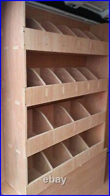 Renault Trafic Tool Parts Storage Unit Shelving Ply Lining, Van Plywood Rack