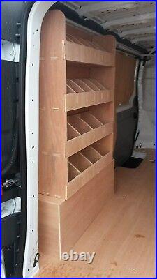 Renault Trafic Tool Parts Storage Unit Shelving Ply Lining, Van Plywood Rack