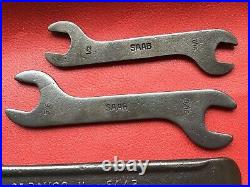 Saab Part Tool Kit Rare Spanner Wrench Set Classic Collector Car Excellent