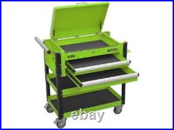 Sealey AP760MHV Heavy Duty Mobile Tool + Parts Trolley 2 Drawers + Lockable Top