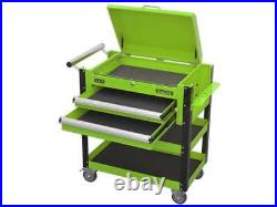 Sealey AP760MHV Heavy Duty Mobile Tool + Parts Trolley 2 Drawers + Lockable Top