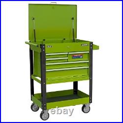 Sealey AP890MHV Heavy-Duty Mobile Tool & Parts Trolley 5 Drawers Lockable Top