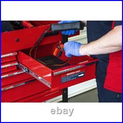 Sealey AP890M Heavy-Duty Mobile Tool & Parts Trolley with 5 Drawers Lockable Top