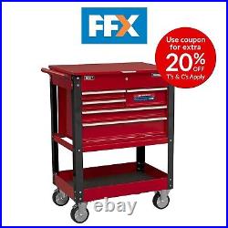 Sealey AP890M Heavy-Duty Mobile Tool & Parts Trolley with 5 Drawers and Lockable