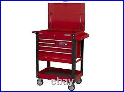 Sealey AP890M Heavy-Duty Mobile Tool & Parts Trolley with 5 Drawers and Lockable