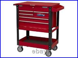 Sealey AP890M Heavy-Duty Mobile Tool & Parts Trolley with 5 Drawers and Lockable