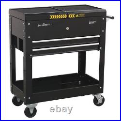 Sealey Ap705Mb Mobile Tool And Parts Trolley Black