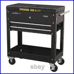 Sealey Ap705Mb Mobile Tool And Parts Trolley Black