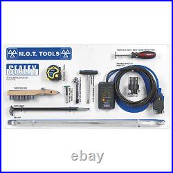 Sealey MOT Tool Board with Tools Part No. MOTBKIT DS