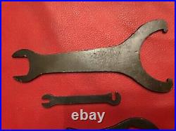 Sunbeam S7 S8 Vintage Motorcycle Part Tool Kit Spanners Tappet Exhaust Steering