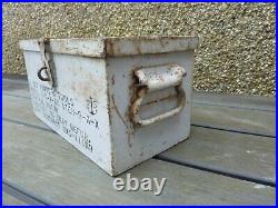 U. S. A WW2 Metal Navy Equipment Box 1 Set Parts & Tools box N-5-A-AC Item -5-A=X