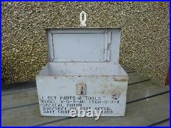 U. S. A WW2 Metal Navy Equipment Box 1 Set Parts & Tools box N-5-A-AC Item -5-A=X