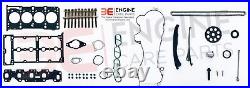 VAUXHALL CORSA COMBO 1.3 CDTi TIMING CHAIN KIT + HEAD GASKET SET + BOLTS & TOOLS