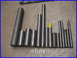 VTG 7 lbs. Scrap Carbide Round & Square Blocks Bars Blanks Parts Machinist Tools