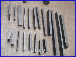 VTG 7 lbs. Scrap Carbide Round & Square Blocks Bars Blanks Parts Machinist Tools