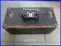 Vintage Seeburg Jukebox Parts/Repair Technician Tool Box 1950's RARE