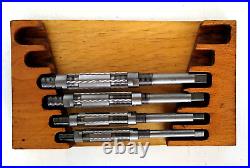 Vintage T & J Adjustable Expanding Reamer Set ST 6-9 19/32 27/32 Part Boxed